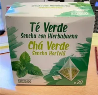 Te verde con hierbabuena