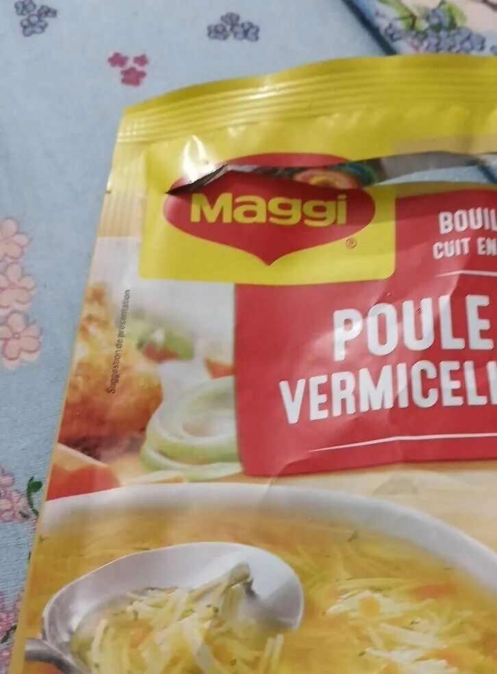 Maggi bouillon poule vermicelles nestle
