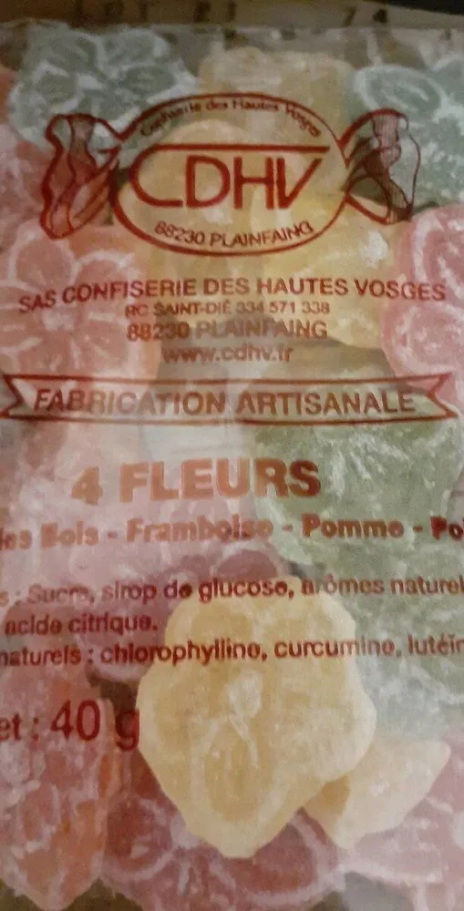 Cdhv 4 fleurs