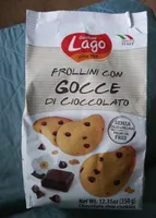 Frollini con gocce di cioccolato