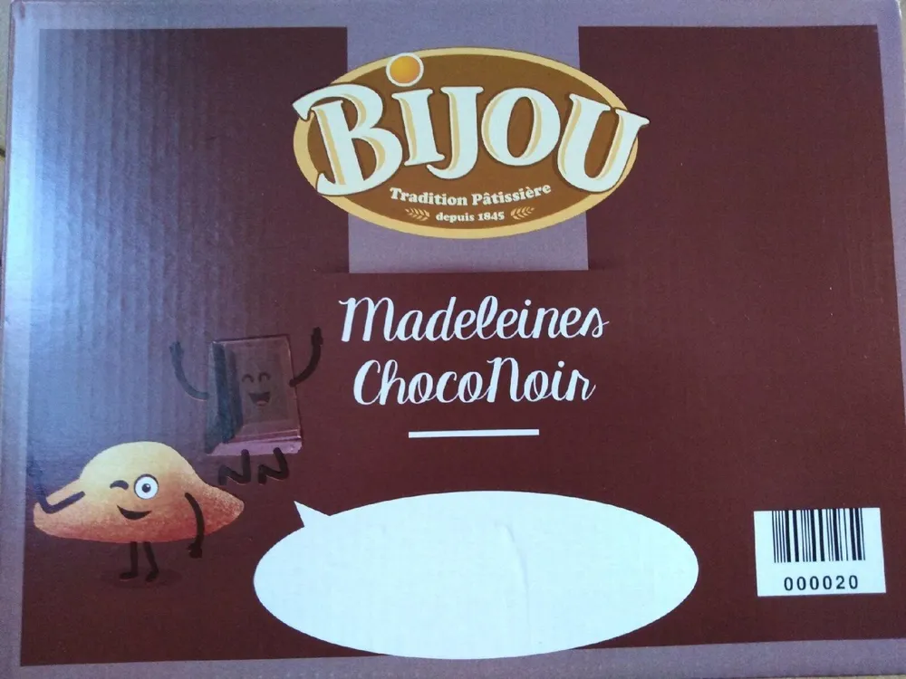 Madeleines choconoir