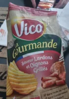 Chips gourmandes saveur lardon oignon grillé