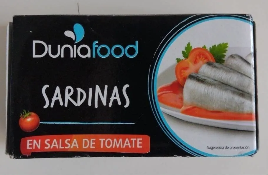Sardinas en salsa de tomate