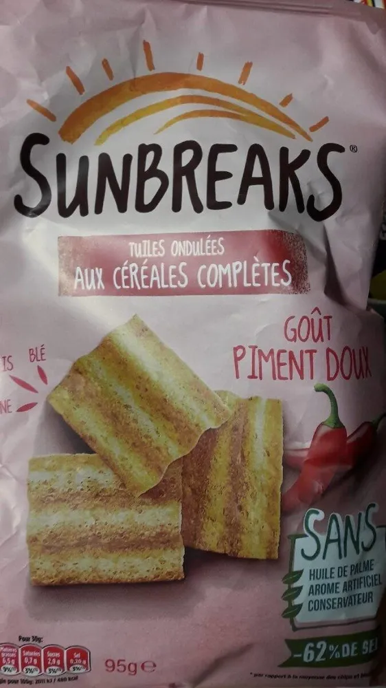 Sunbreaks goût piment doux