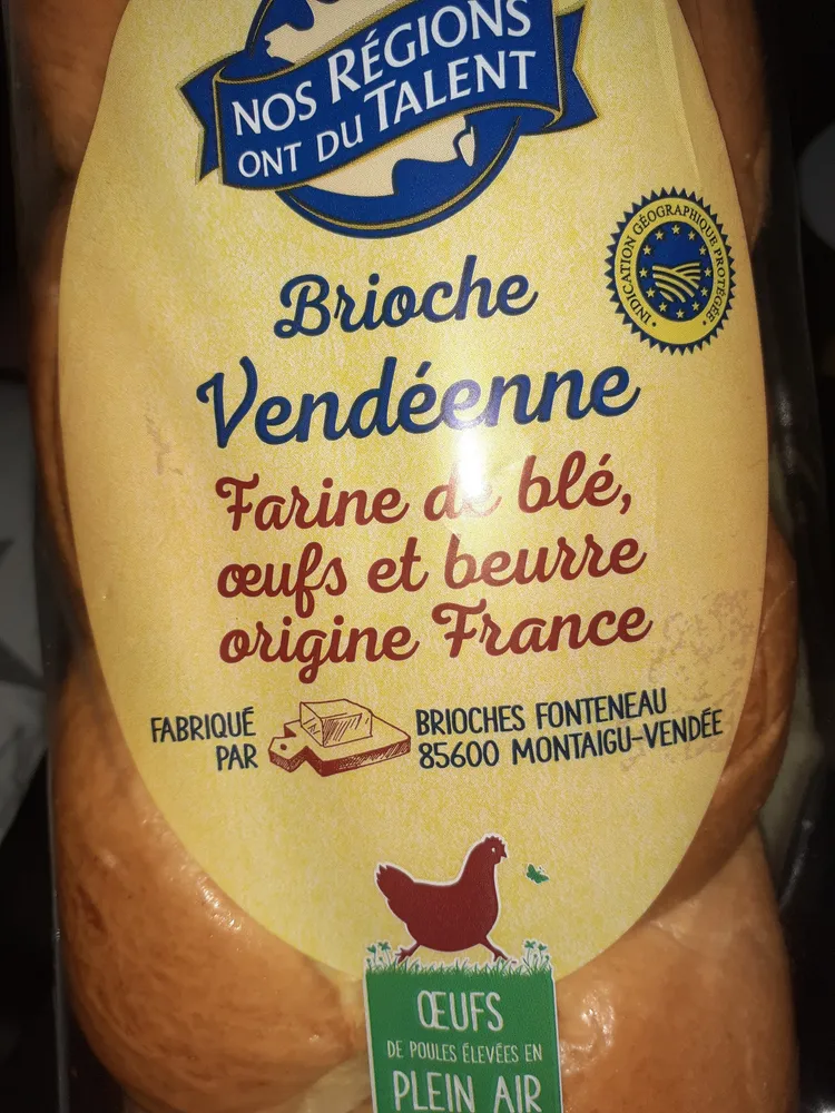 Brioche Vendéenne