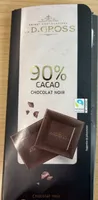 Tablette de chocolat 90%