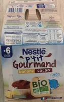 Nestlé p'tit gourmand banane cacao