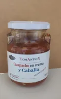 gazpacho en crema y cabala