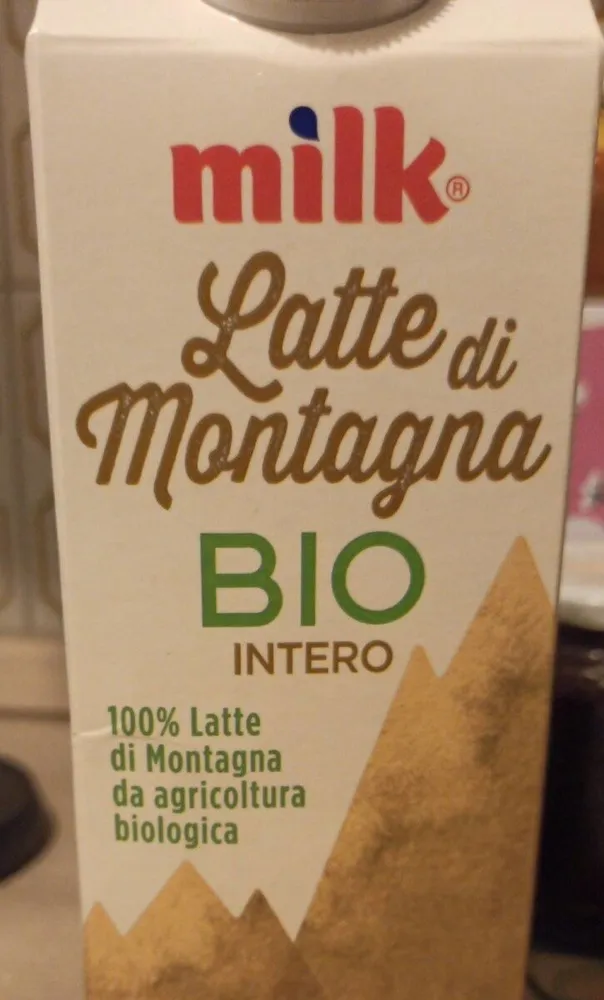 Latte di montagna milk bio intero