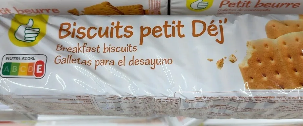Biscuit petit dej