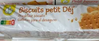 Biscuit petit dej