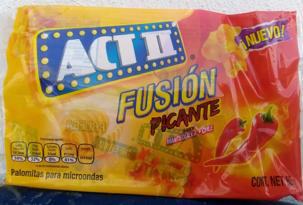 Fusión picante sabor : mantequilla + chile