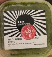 Wild rocket and hazlenut pesto