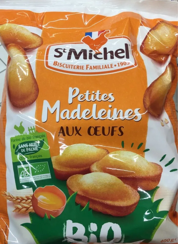 Madeleines aux oeufs