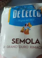 Semola di grano duro rimacinata