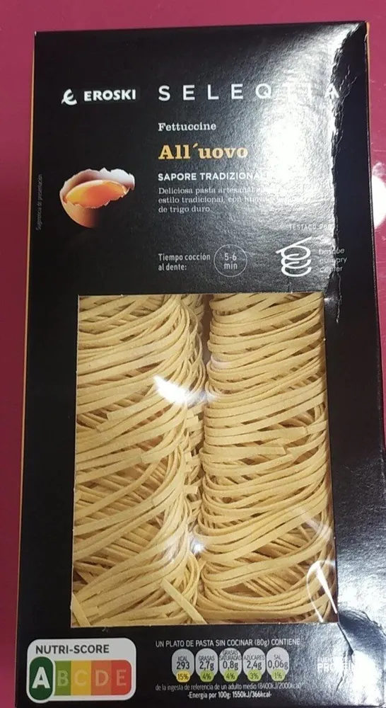 Fettuccine All' uovo