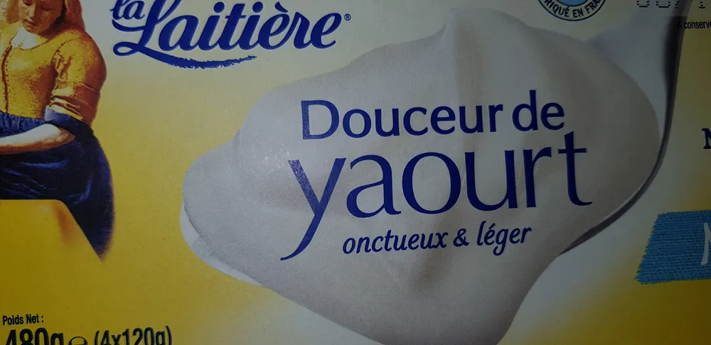 Douceur de yaourt
