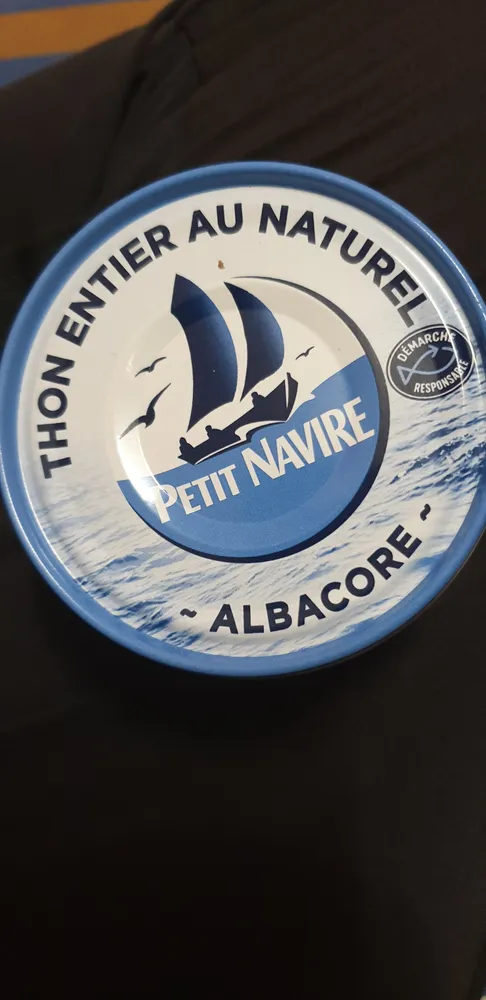 Thon entier au naturel
