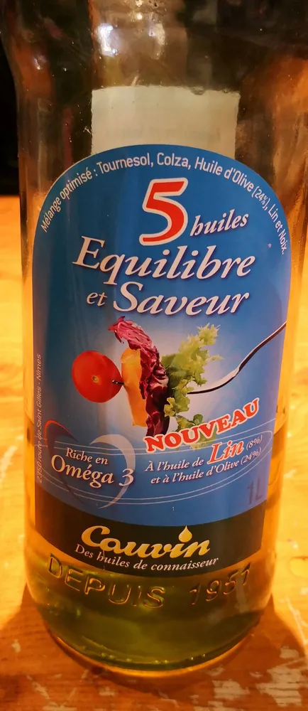 5 huiles Équilibre et Saveur