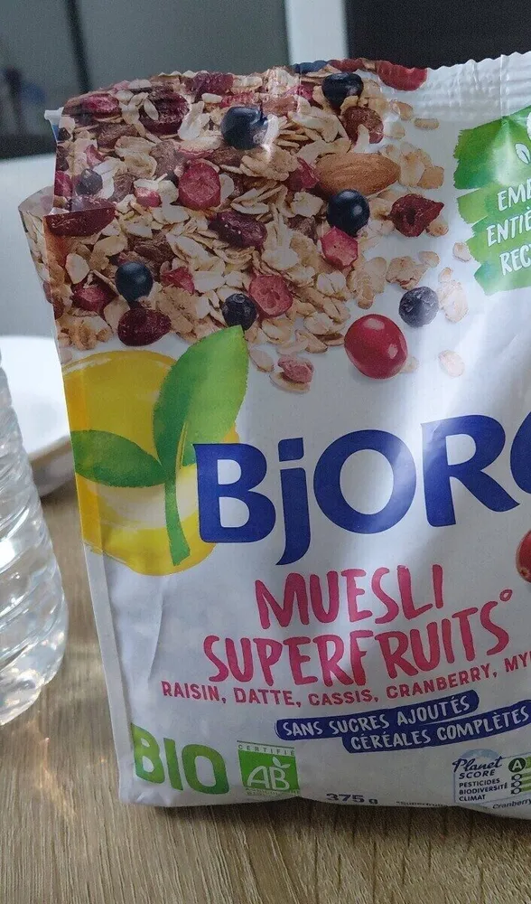 Muesli superfruits
