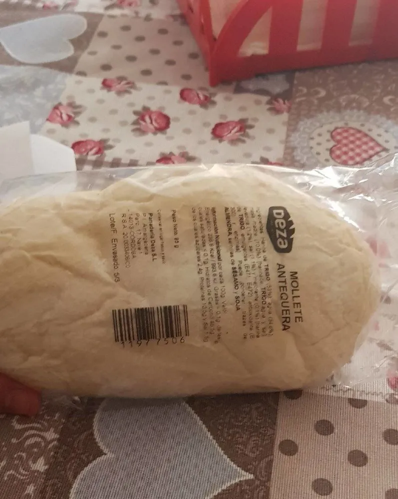 Mollete de Antequera ,deza