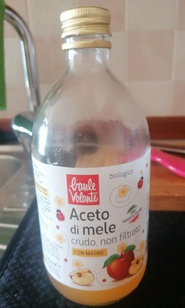Aceto di mele crudo