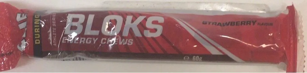 Bloks energy chews strawberry