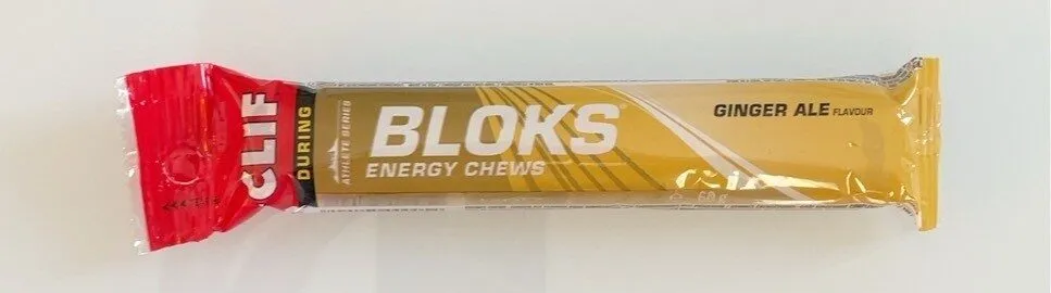 Clif Bloks Energy Chews Ginger Ale
