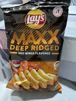 Lay’s Maxx Deep Ridged Hot Wings Flavoured