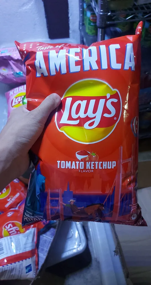 Lays America Orange Tomato Ketchup 4pcs 170g