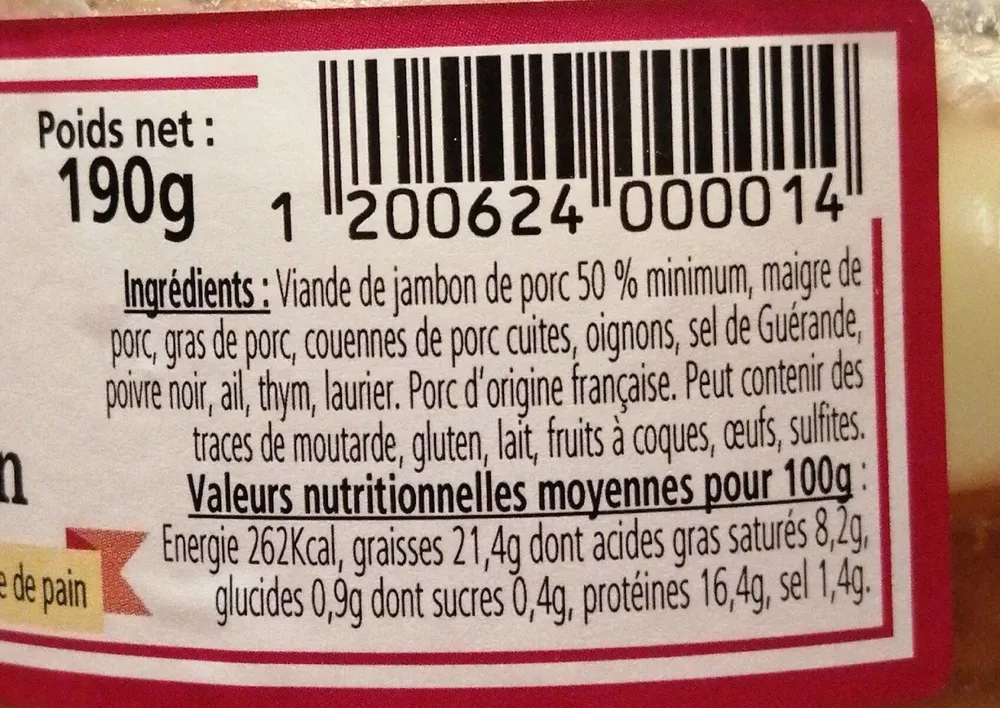 Pâté de jambon