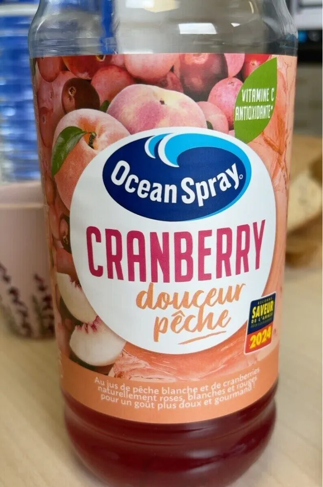Cranberry douceur peche