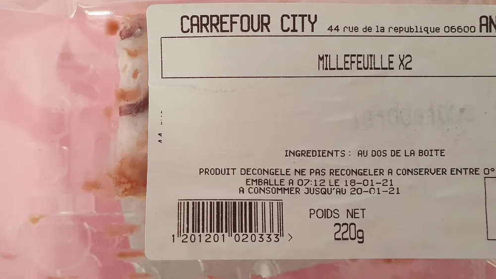 Millefeuille ×2
