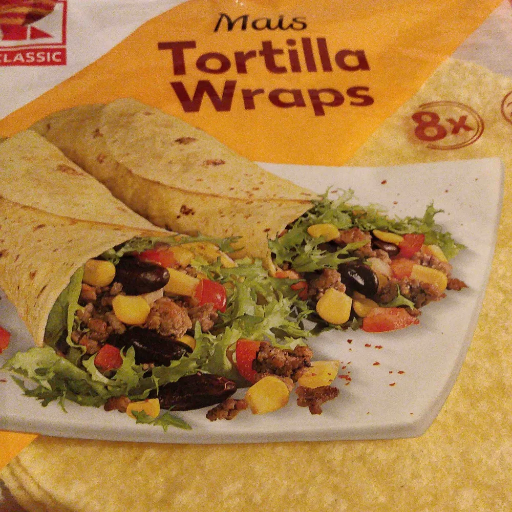 Mais Tortilla Wraps