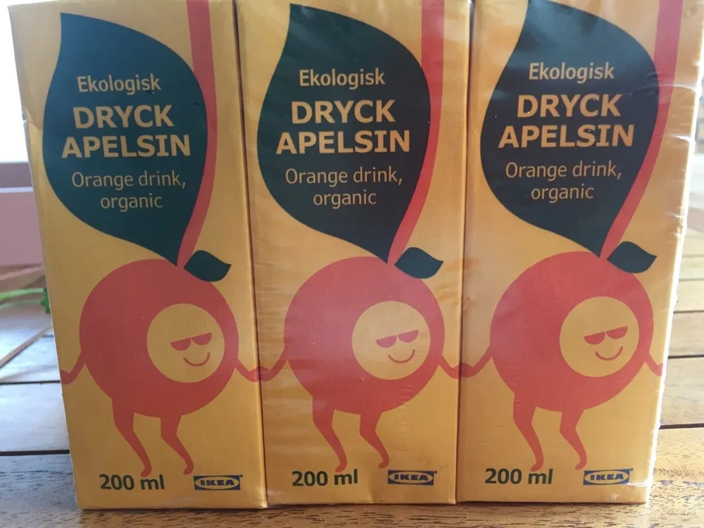 Dryck apelsyn