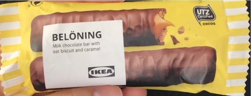 Belöning bar w oat&caramel