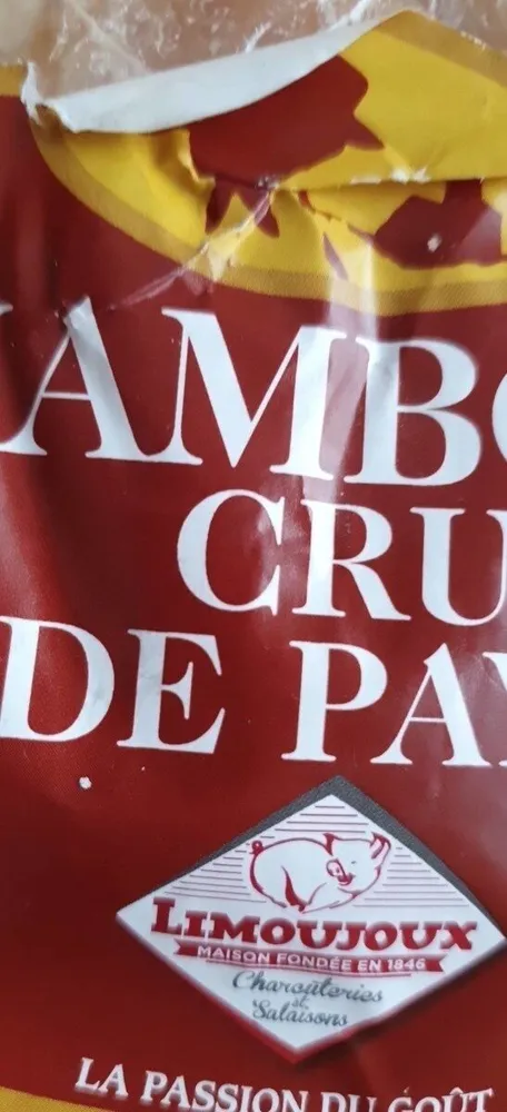 Jambon cru Limoujoux Auvergne