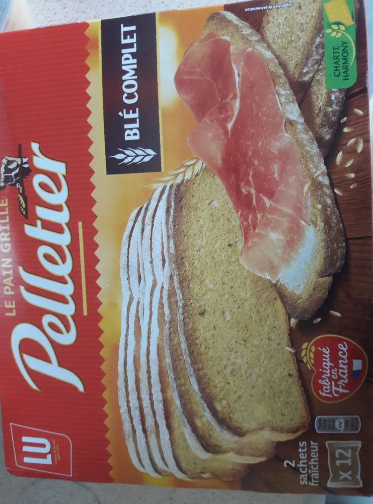 le pain grillé