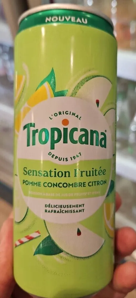 Sensation Fruitée Pomme Concombre Citron