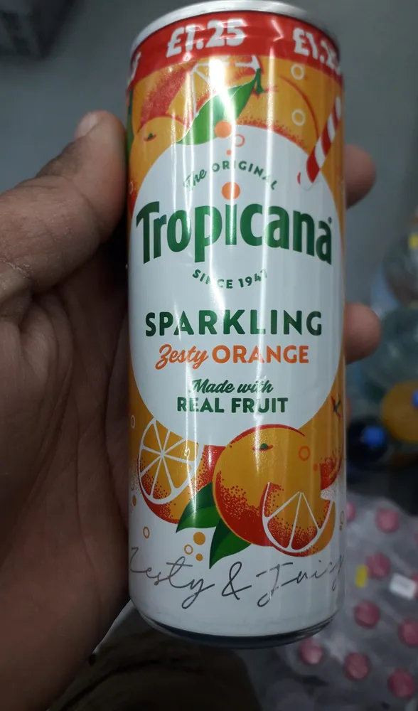 Tropicana Sparkling Orange