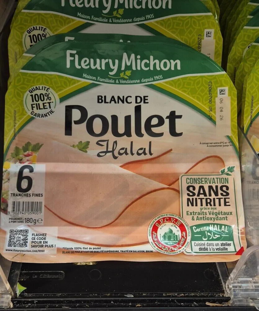 Blanc de poulet halal