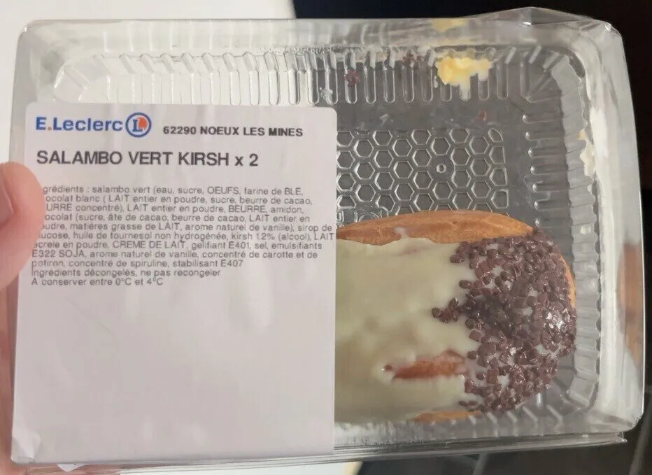 Salambo vert kirsh X2