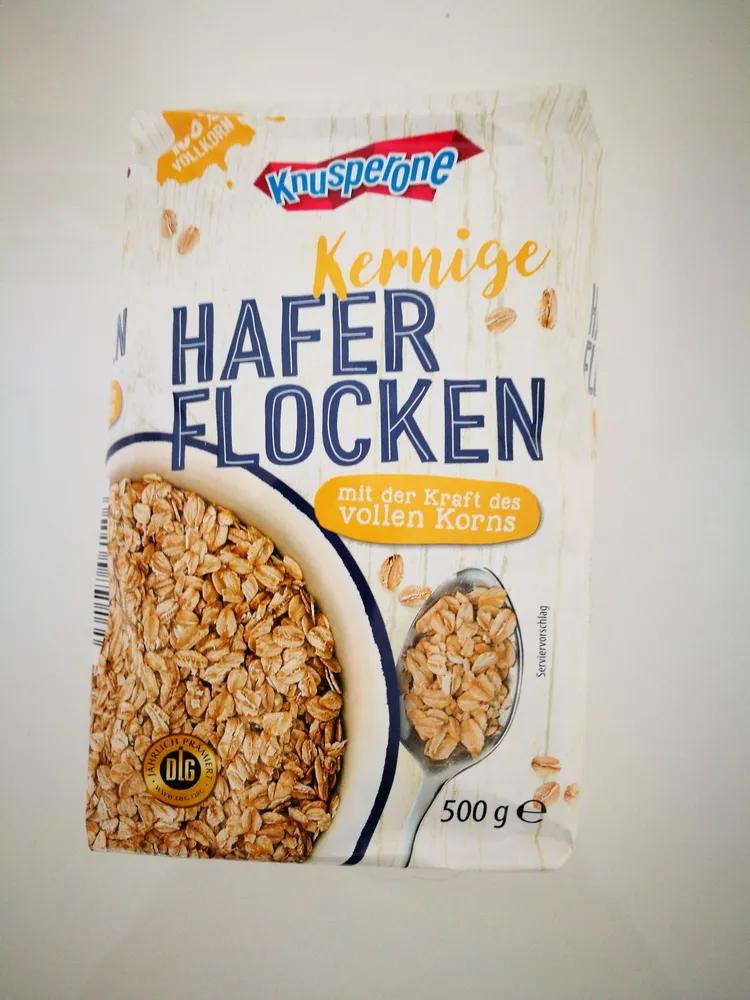 Kernige Haferflocken