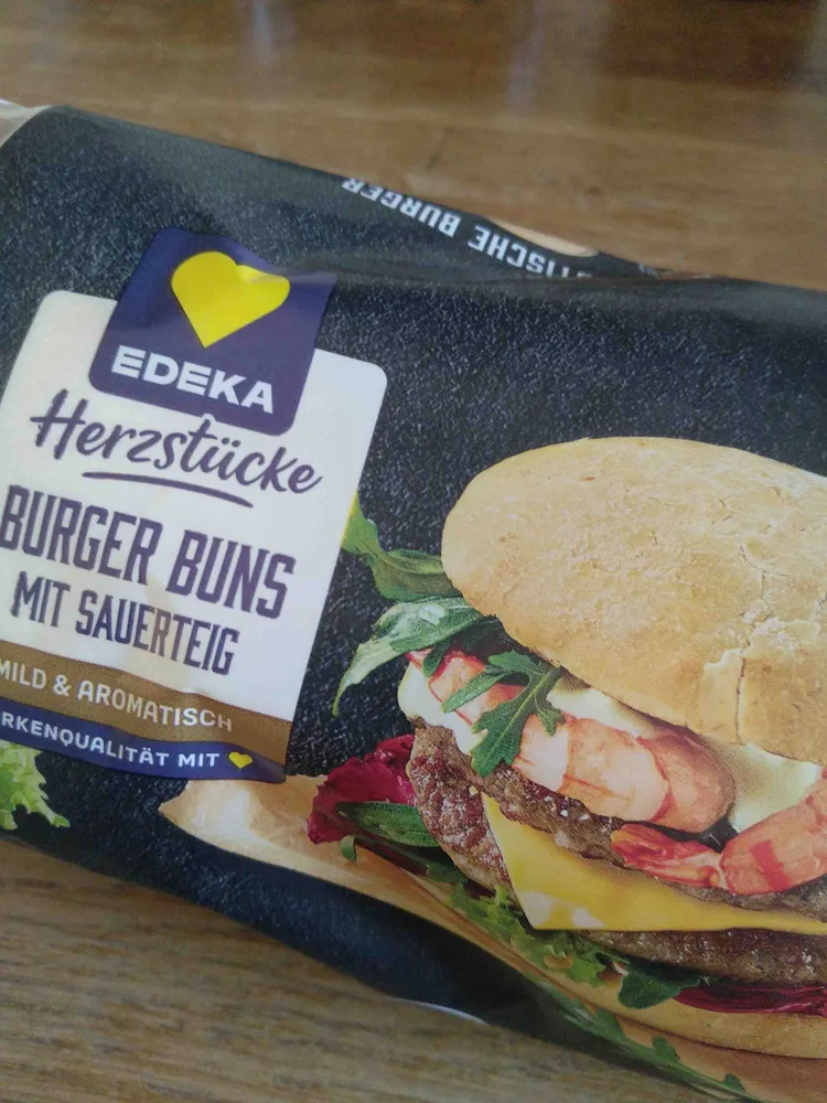 Burger Bund mit Sauerteig