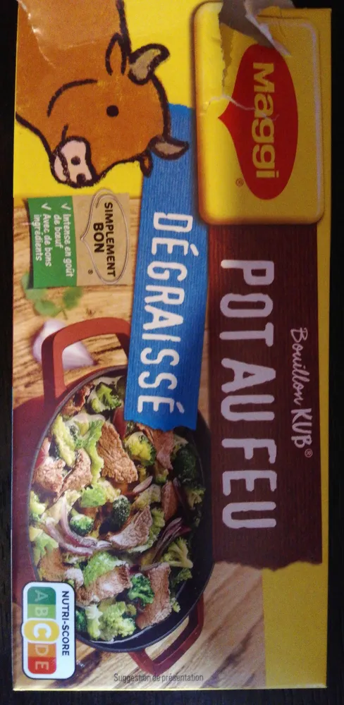 Pot au feu dégraissé