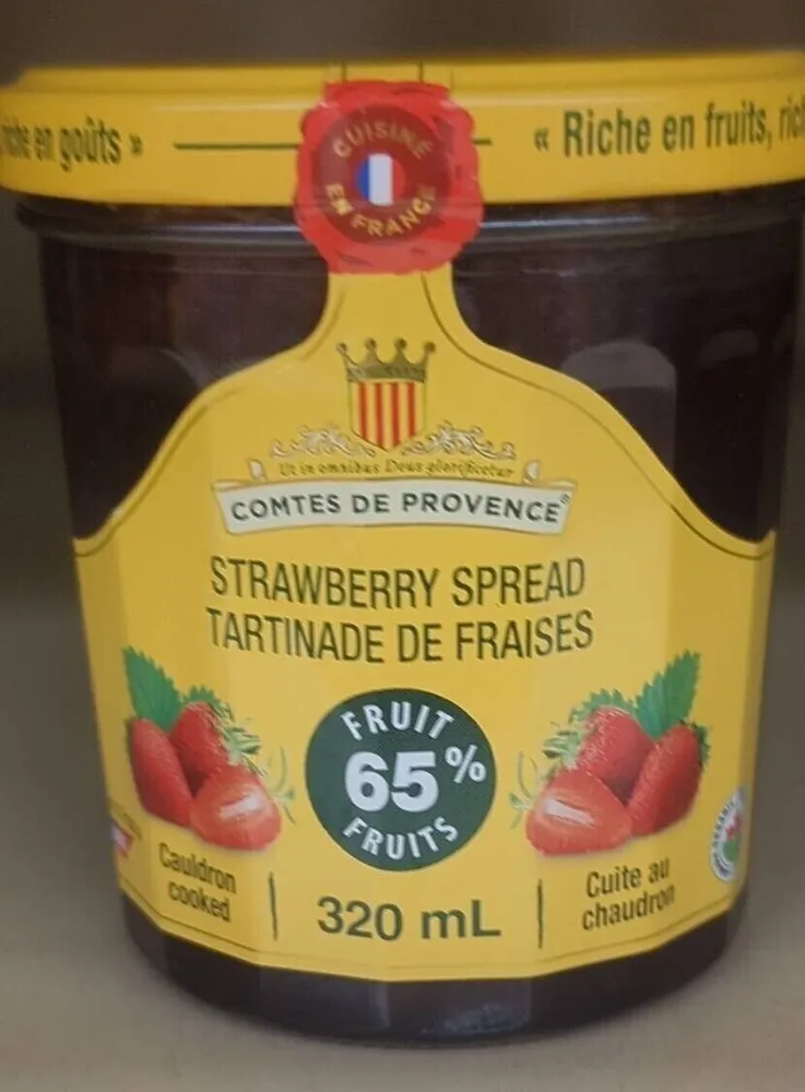 Tartinade de fraises