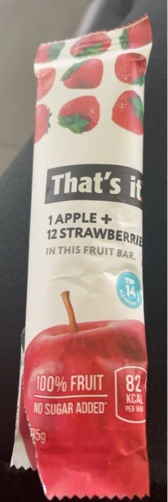 1 Apple + 12 strawberries