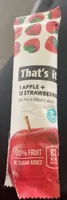 1 Apple + 12 strawberries