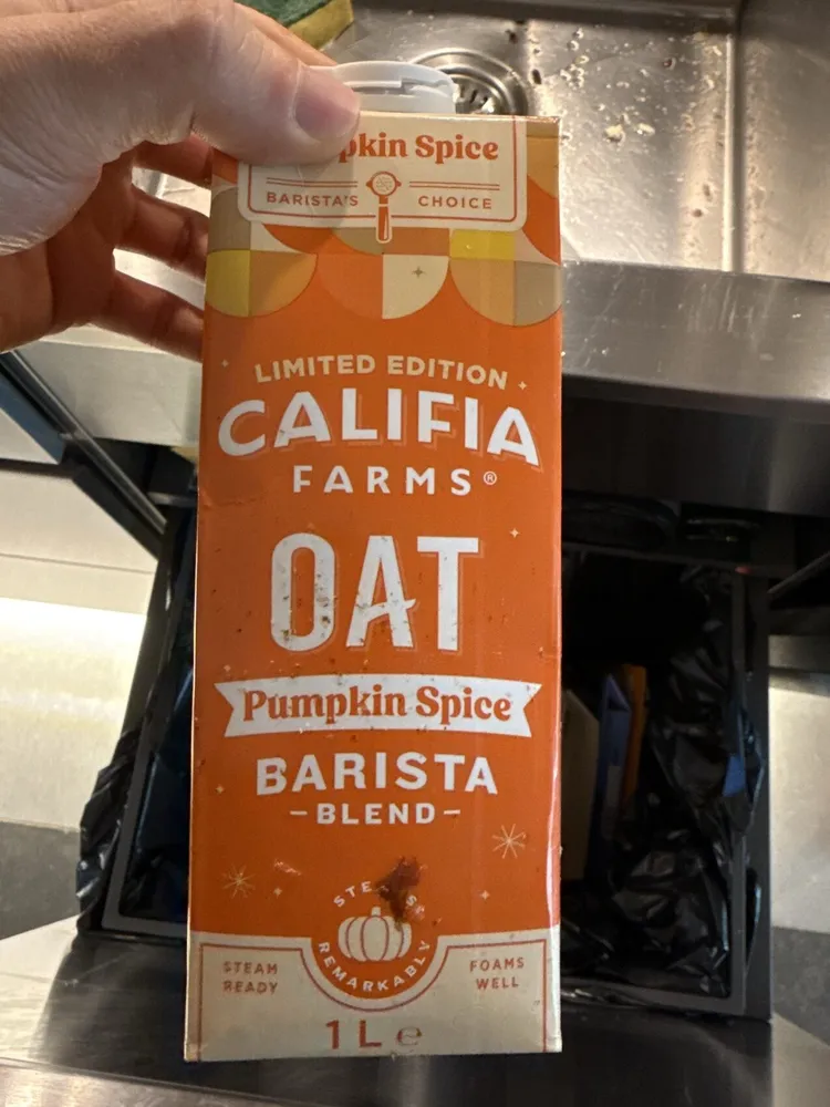 Oat Pumpkin Spice Barista Blend