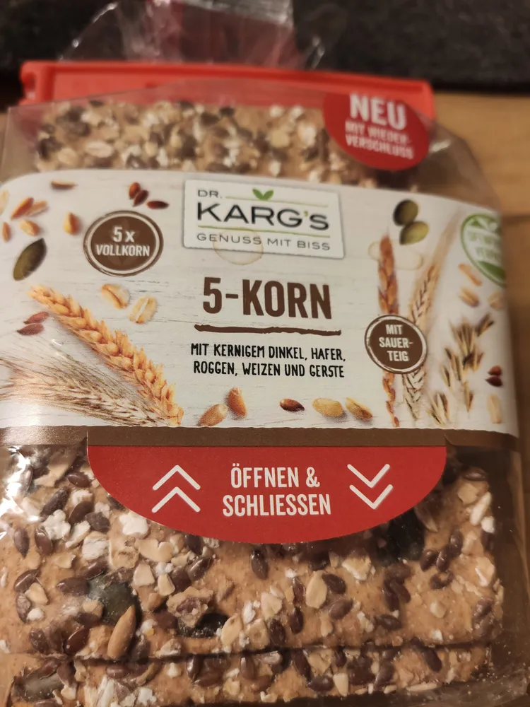 5-Korn- Knäckebrot
